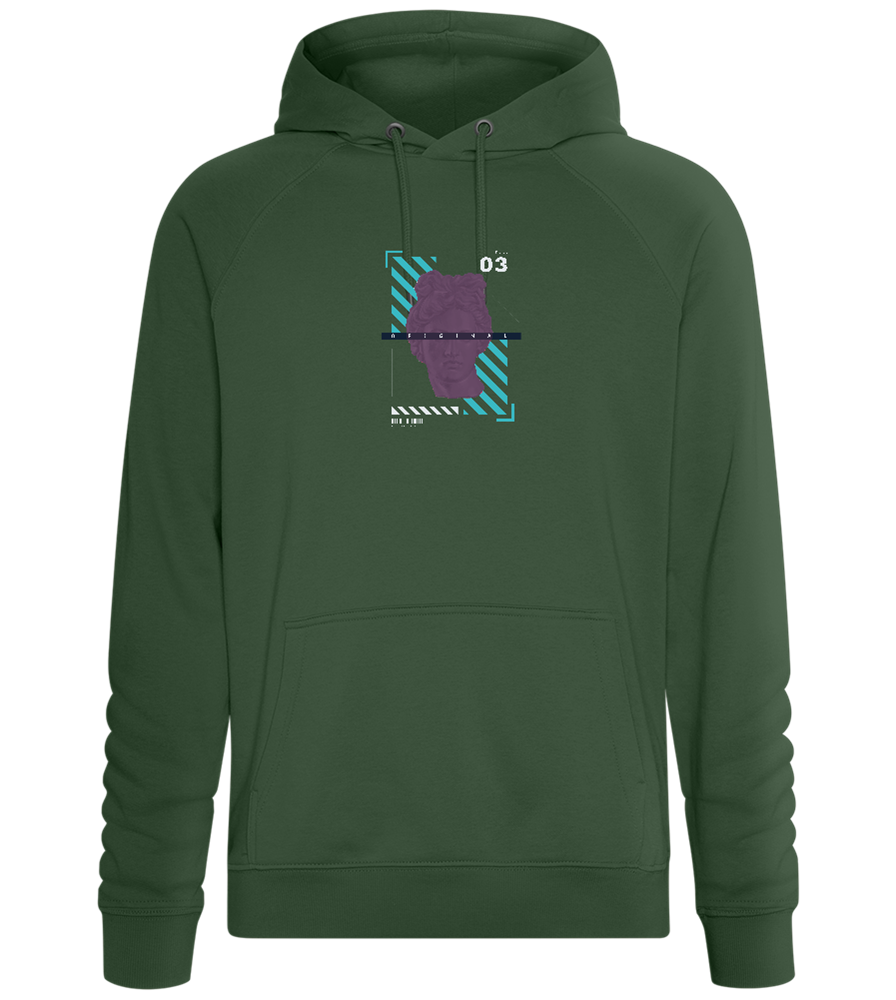 The Original Angel Design - Comfort unisex hoodie_GREEN BOTTLE_front