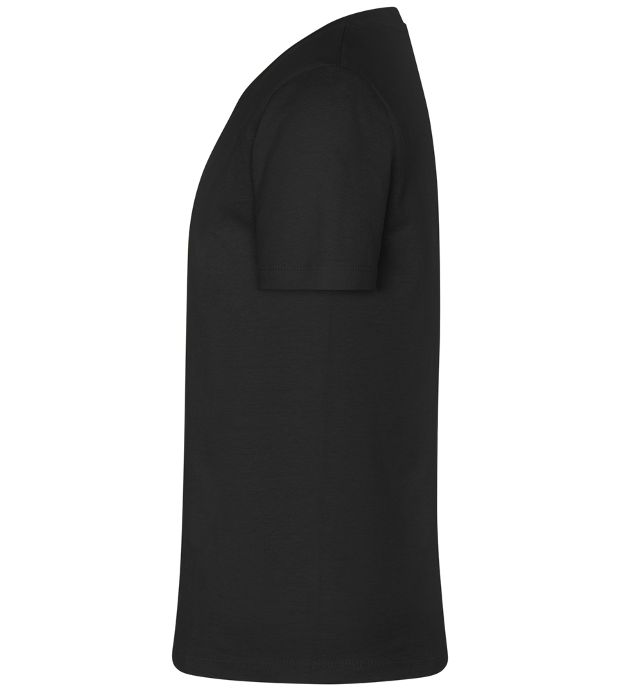 Retro Cat Design - Basic kids t-shirt_DEEP BLACK_left