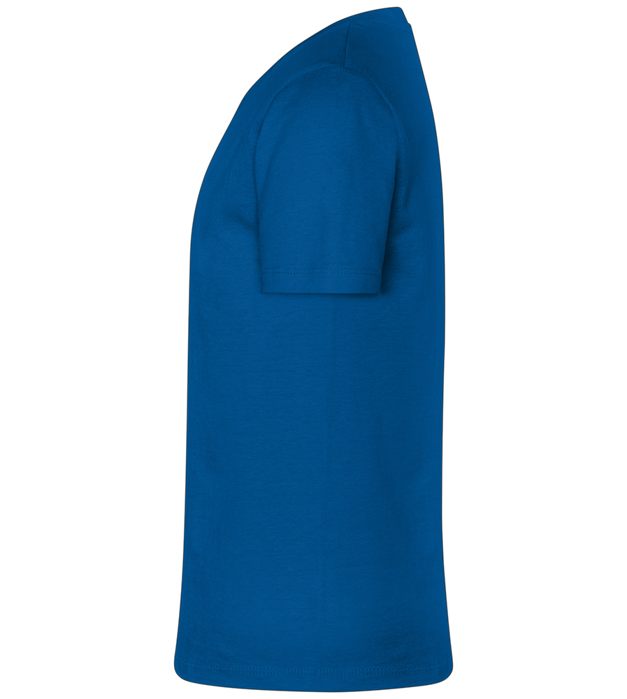 Retro Cat Design - Basic kids t-shirt_ROYAL_left