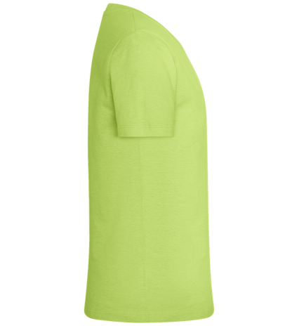 Retro Cat Design - Basic kids t-shirt_GREEN APPLE_right