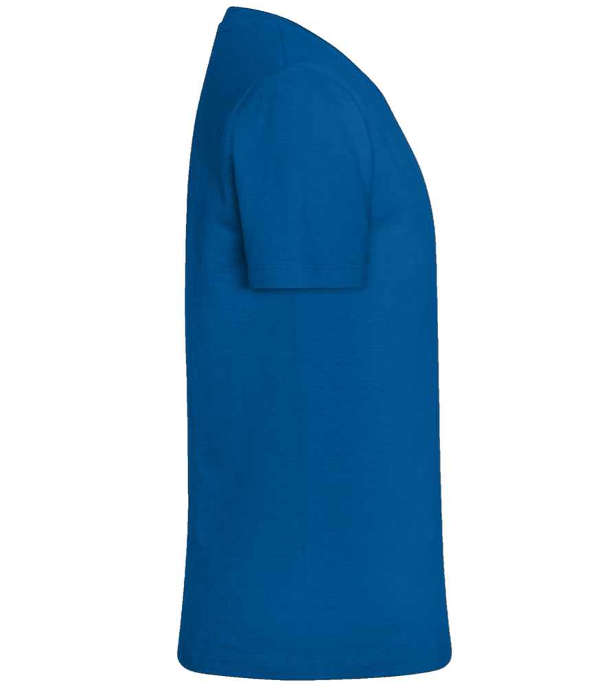 Retro Cat Design - Basic kids t-shirt_ROYAL_right