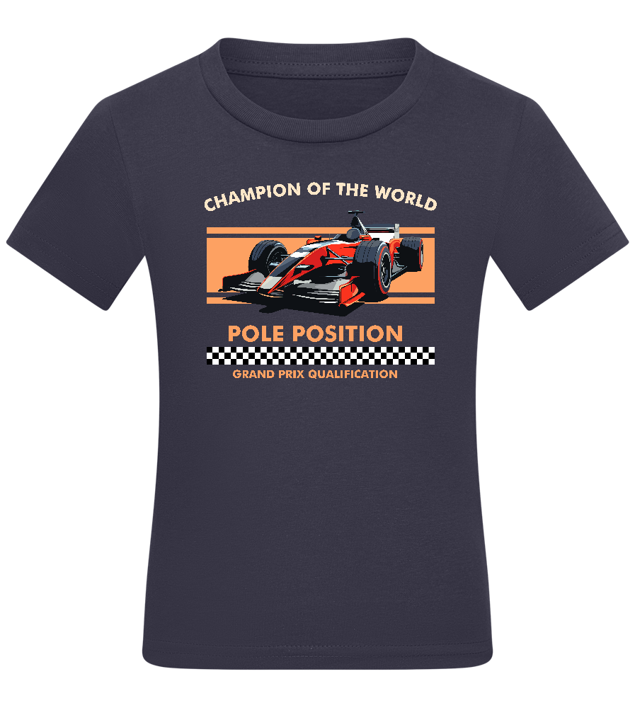 Champion of the World Design - Comfort kids fitted t-shirt_FRENCH NAVY_front