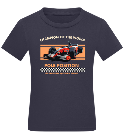Champion of the World Design - Comfort kids fitted t-shirt_FRENCH NAVY_front
