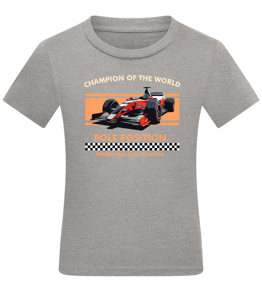 Champion of the World Design - Comfort kids fitted t-shirt_ORION GREY_front