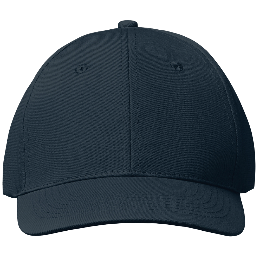 6-Panel Cotton Baseball Cap_FRENCH NAVY_front