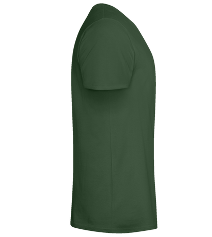 He's A Legendaddy Design - Basic men's fitted t-shirt_GREEN BOTTLE_right