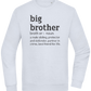 Big Brother Meaning Design - Comfort Essential Unisex Sweater_CREAMY BLUE_front