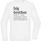 Big Brother Meaning Design - Comfort Essential Unisex Sweater_WHITE_front