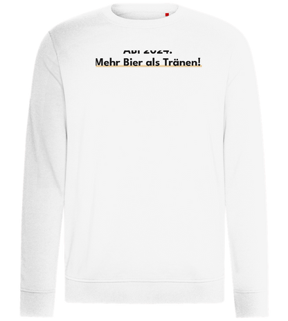 Mehr Bier Als Tränen Design - Comfort unisex sweater_WHITE_front