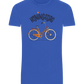 Koningsdag Oranje Fiets Design - Basic Unisex T-Shirt_ROYAL_front