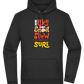 Slow but Sure Design - Premium Essential Unisex Hoodie_BLACK_front