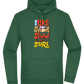 Slow but Sure Design - Premium Essential Unisex Hoodie_GREEN BOTTLE_front