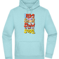 Slow but Sure Design - Premium Essential Unisex Hoodie_POOL BLUE_front