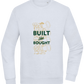 Built Not Bought Car Design - Comfort Essential Unisex Sweater_CREAMY BLUE_front