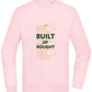 Built Not Bought Car Design - Comfort Essential Unisex Sweater_LIGHT PEACH ROSE_front