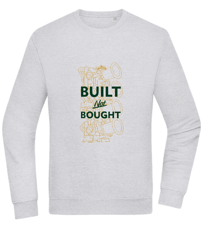 Built Not Bought Car Design - Comfort Essential Unisex Sweater_ORION GREY II_front