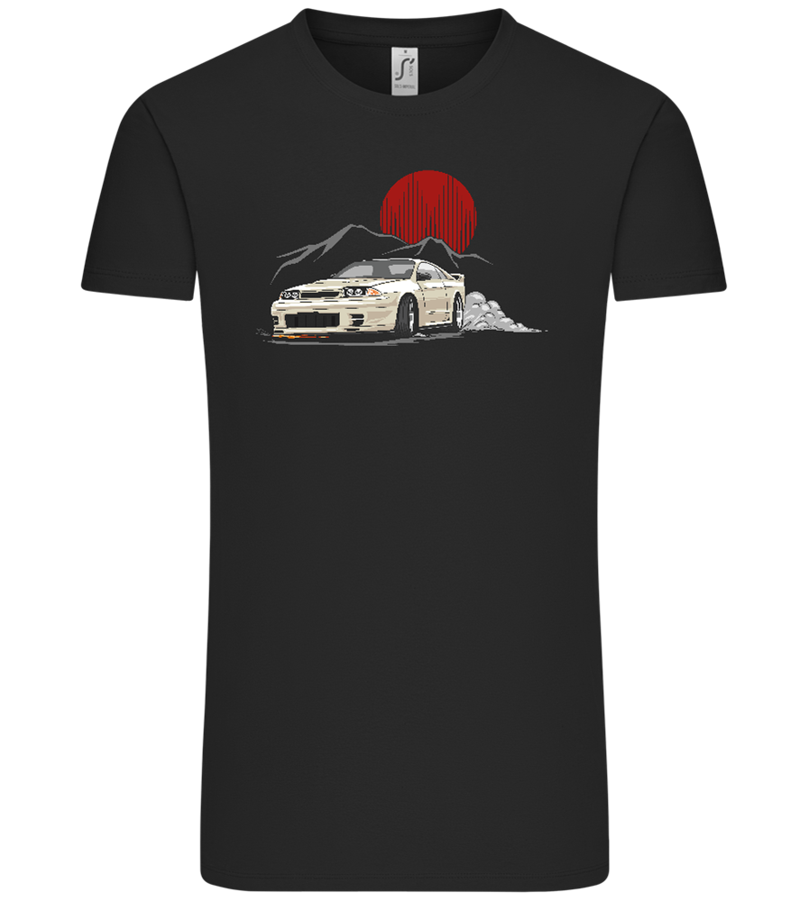 Skyline Car Design - Comfort Unisex T-Shirt_DEEP BLACK_front