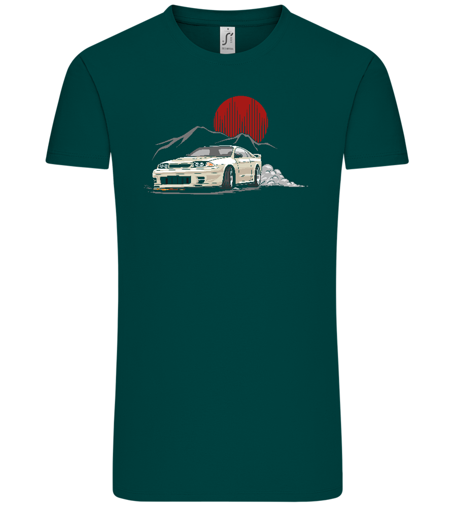 Skyline Car Design - Comfort Unisex T-Shirt_GREEN EMPIRE_front