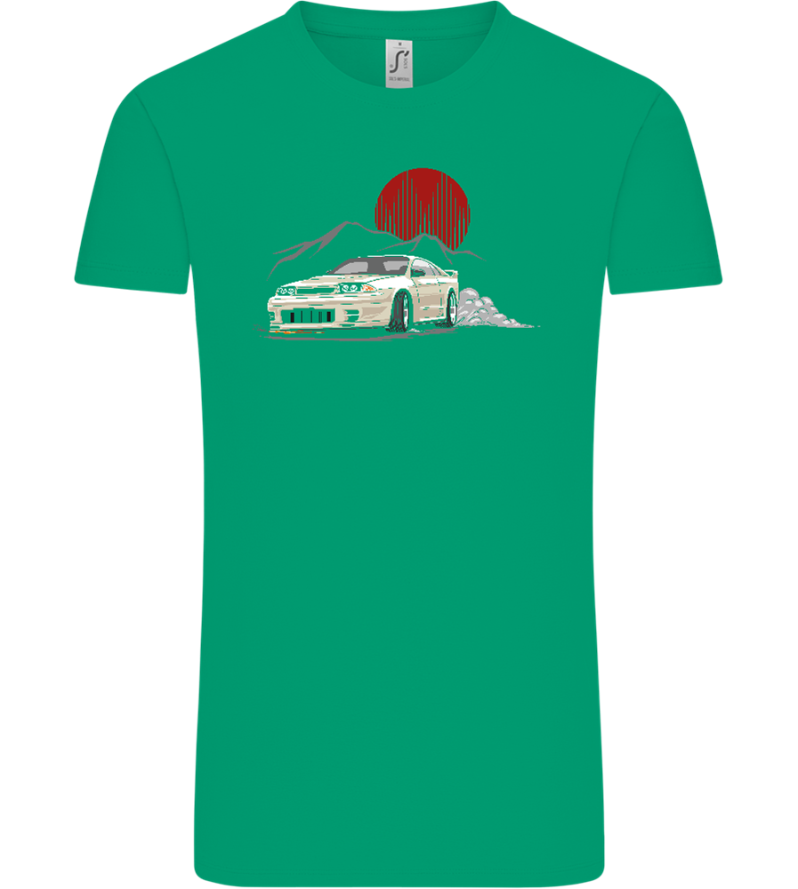 Skyline Car Design - Comfort Unisex T-Shirt_SPRING GREEN_front