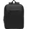 Slim RPET Laptop Backpack_BLACK_front