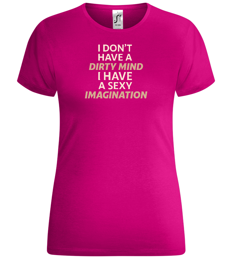 Sexy Imagination Design - Comfort women's t-shirt_FUCHSIA_front