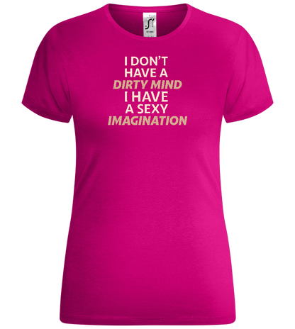 Sexy Imagination Design - Comfort women's t-shirt_FUCHSIA_front