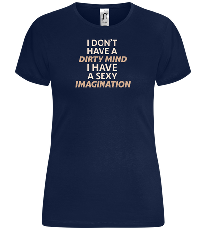 Sexy Imagination Design - Comfort women's t-shirt_MARINE_front