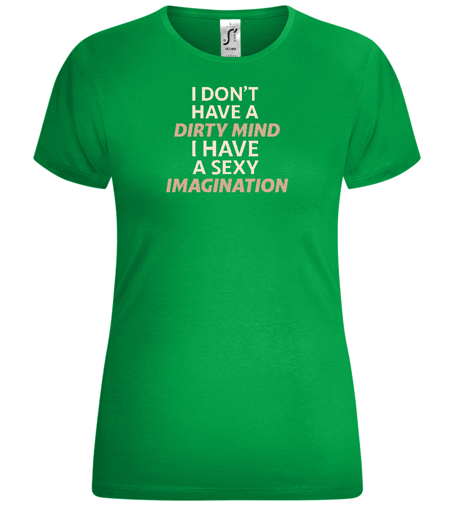 Sexy Imagination Design - Comfort women's t-shirt_MEADOW GREEN_front