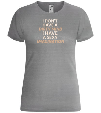 Sexy Imagination Design - Comfort women's t-shirt_ORION GREY_front