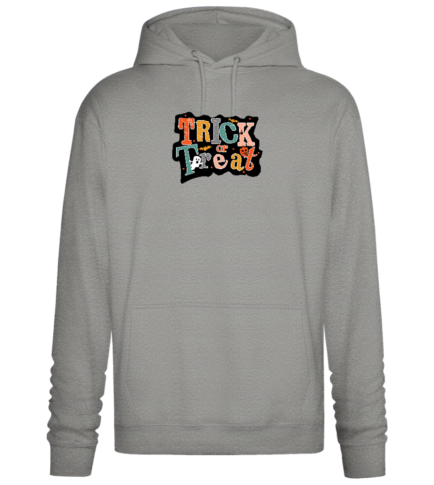 Spooky Trick or Treat Design - Premium Essential Unisex Hoodie_ORION GREY II_front