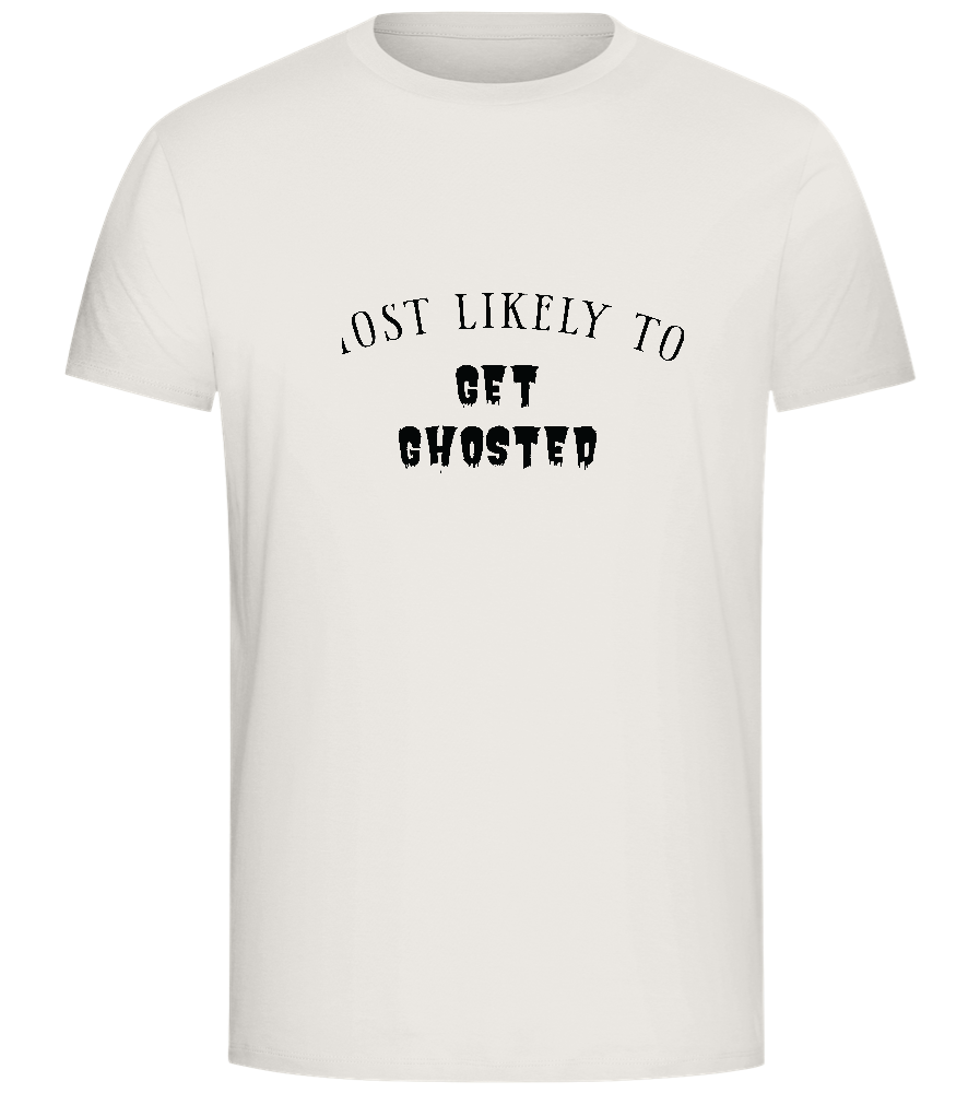 To Get Ghosted Design - Comfort Unisex T-Shirt_ECRU_front