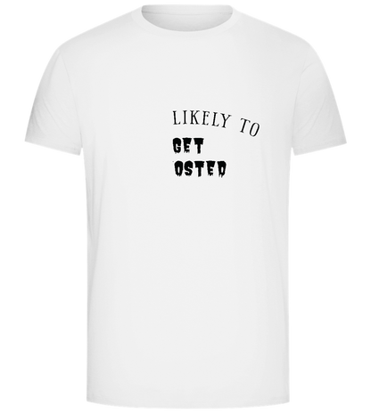 To Get Ghosted Design - Comfort Unisex T-Shirt_WHITE_front