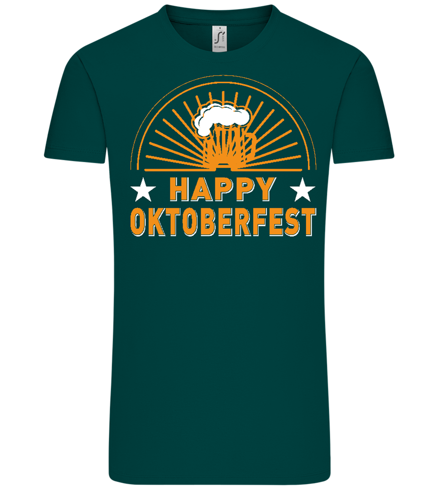 Happy Oktoberfest Design - Comfort Unisex T-Shirt_GREEN EMPIRE_front