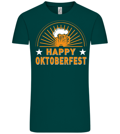 Happy Oktoberfest Design - Comfort Unisex T-Shirt_GREEN EMPIRE_front