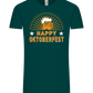 Happy Oktoberfest Design - Comfort Unisex T-Shirt_GREEN EMPIRE_front