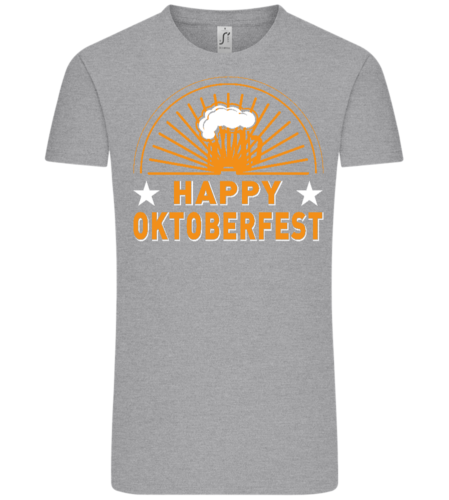 Happy Oktoberfest Design - Comfort Unisex T-Shirt_ORION GREY_front