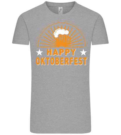 Happy Oktoberfest Design - Comfort Unisex T-Shirt_ORION GREY_front