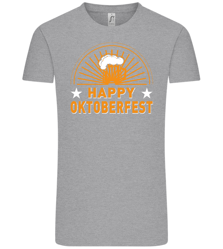 Happy Oktoberfest Design - Comfort Unisex T-Shirt_ORION GREY_front