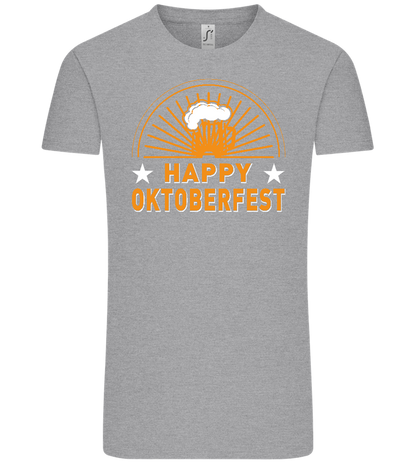 Happy Oktoberfest Design - Comfort Unisex T-Shirt_ORION GREY_front