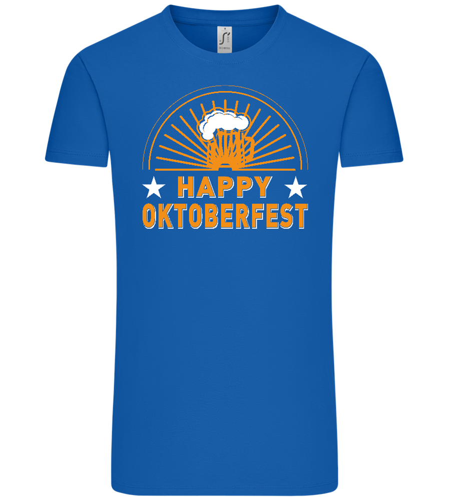 Happy Oktoberfest Design - Comfort Unisex T-Shirt_ROYAL_front