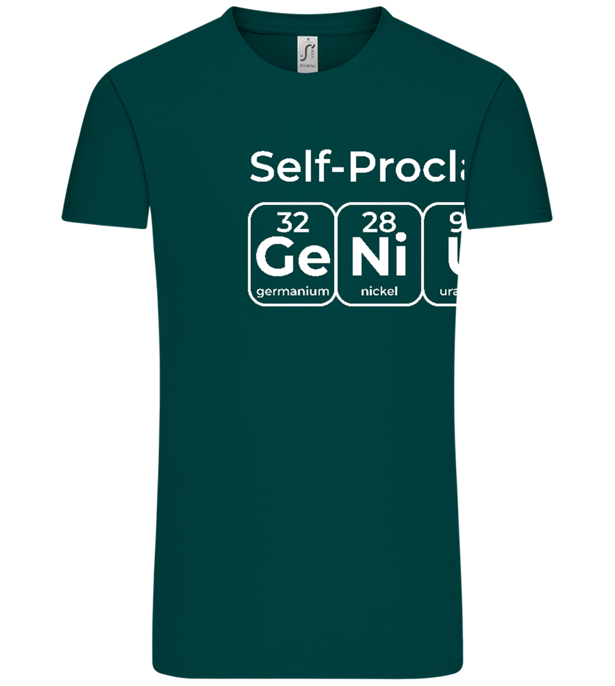 Periodic Table Genius Design - Comfort Unisex T-Shirt_GREEN EMPIRE_front