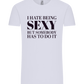 I Hate Being Sexy Design - Comfort Unisex T-Shirt_LILAK_front