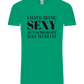 I Hate Being Sexy Design - Comfort Unisex T-Shirt_SPRING GREEN_front