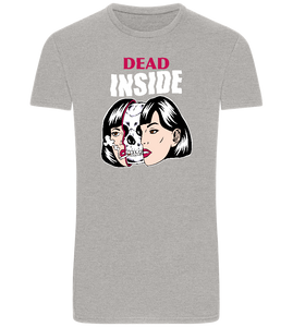 Dead Inside Skull Design - Basic Unisex T-Shirt