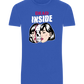 Dead Inside Skull Design - Basic Unisex T-Shirt_ROYAL_front