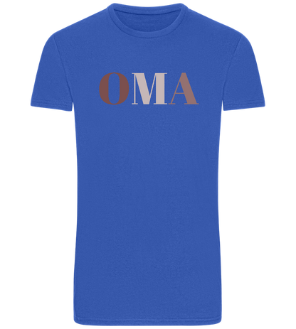 OMA Design - Basic Unisex T-Shirt_ROYAL_front