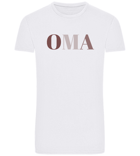 OMA Design - Basic Unisex T-Shirt_WHITE_front
