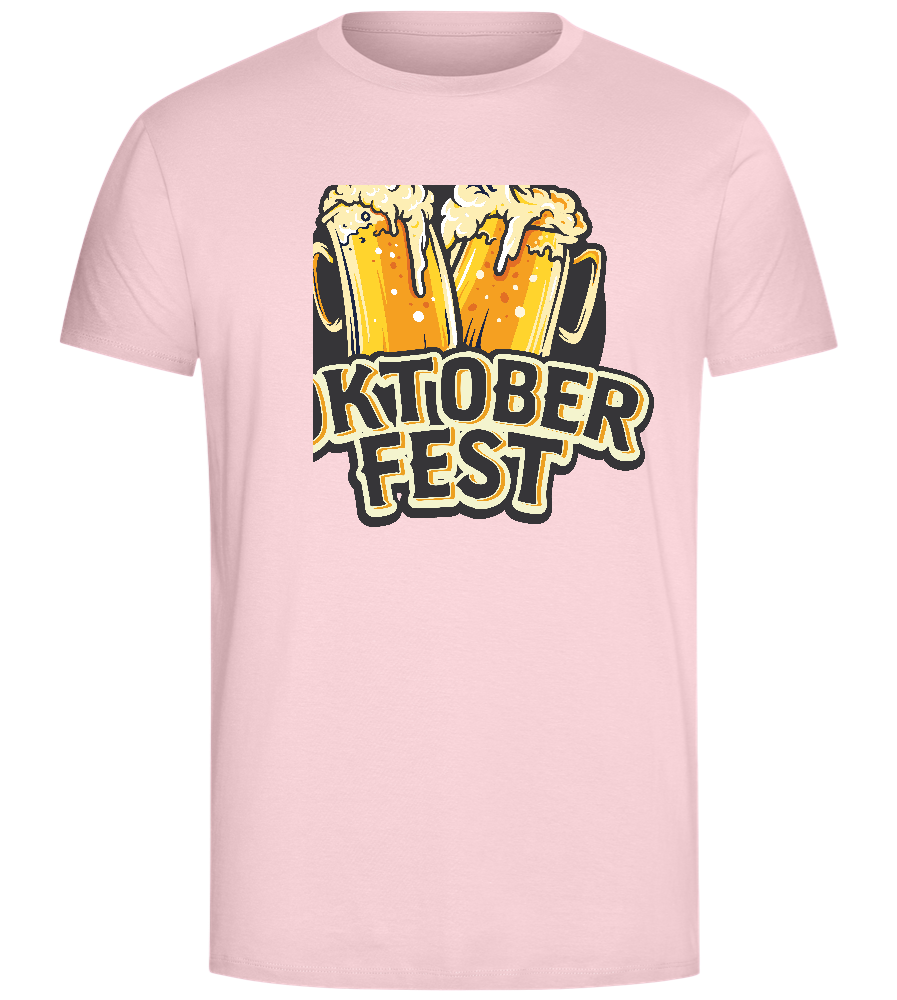 Oktoberfest Beers Design - Comfort Unisex T-Shirt_CANDY PINK_front