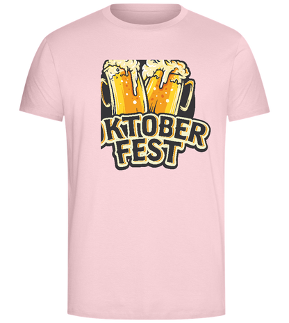 Oktoberfest Beers Design - Comfort Unisex T-Shirt_CANDY PINK_front