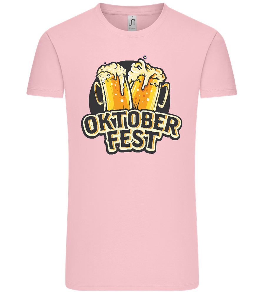 Oktoberfest Beers Design - Comfort Unisex T-Shirt_CANDY PINK_front